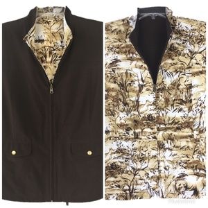 Zenergy Chico's Reversible Vest Safari Plus 3